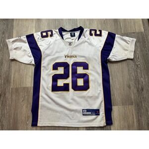 Rare Vtg Y2K Minnesota Vikings NFL Jersey Antoine Winfield Ohio State 48/XL